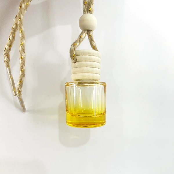 Five-wire cover cylindrical bottle-yellow