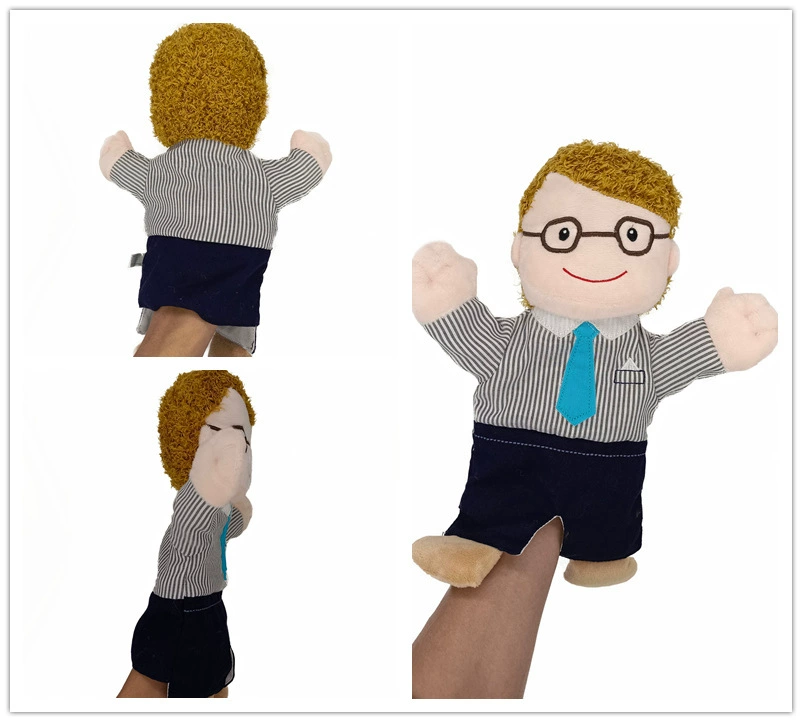 (Оптовая продажа), плюшевая ручная кукла, интерактивная игрушка, семейные игры, косплей, раннее образование