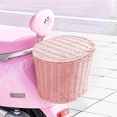 storing items, helmet holder, large capacity — Electric car tail box