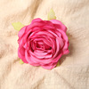 Silk cloth rose head high -end simulation flower fake flower wedding home decoration cost diameter 9cm 9 layer 9 color