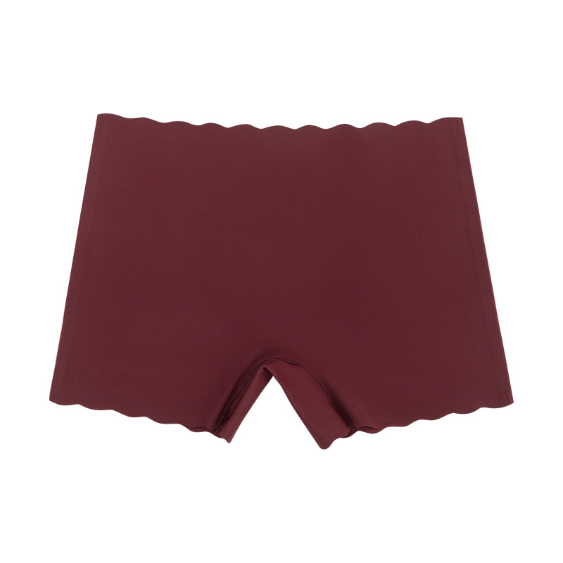 Pantalones de seguridad de cintura alta sin marcas europeas y estadounidenses se pueden usar sin bordes ondulados, leggings elásticos de alta resistencia, pantalones de seda de hielo.