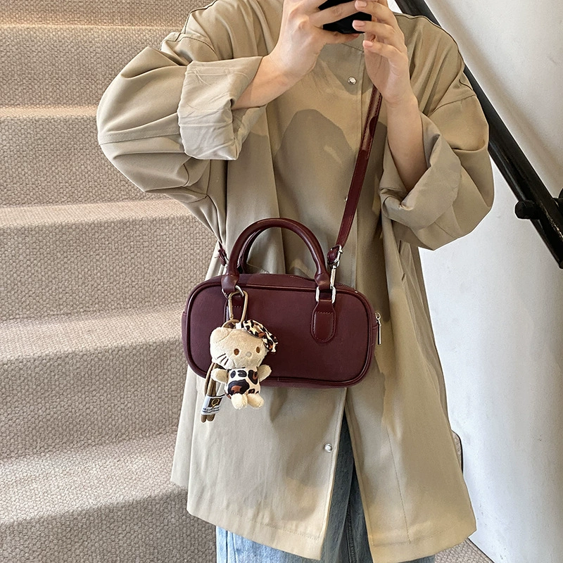 Зимняя ретро плеч bag короче