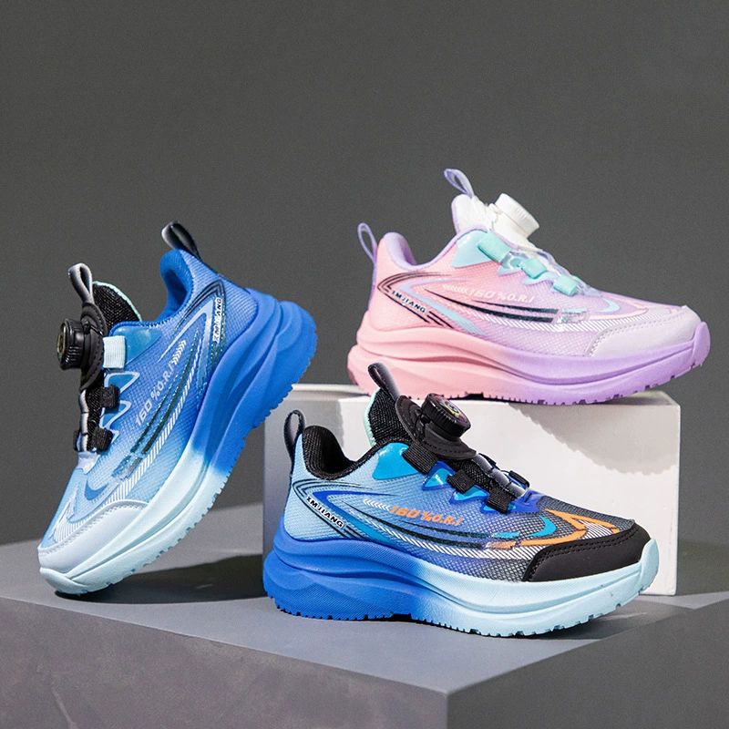 2024 новая весенне-Осенняя детская тканая обувь для мальчиков и девочек, нескользящая повседневная обувь, дышащая