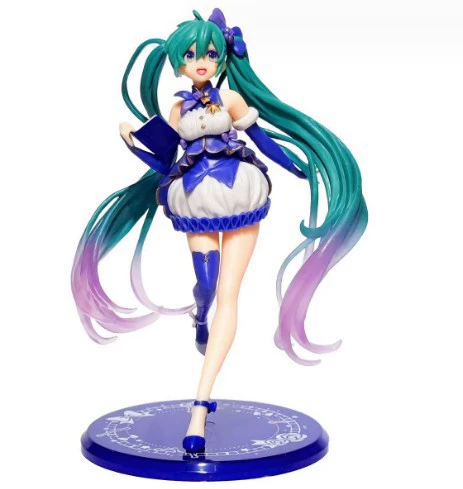 Фигурка Hatsune Miku, ПВХ, ~23 см — варианты Sakura и Cinderella в коробке