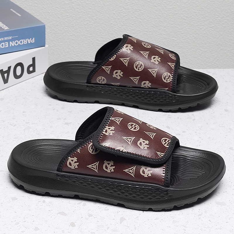Chanclas Sandalias y pantuflas casuales para hombres Verano para hombres Velcro para hombres Zapatos retro de playa 2025 Nuevo estilo