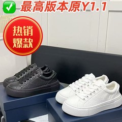 2025款B33新款压印男款休闲运动鞋印花字母欧洲站低帮小白板鞋潮