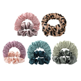 Amazon Sleep Heat-Free Curling Iron Cross-Border Satin Lazy Ball Head Curling Ring Sponge Large Wave Curling Iron