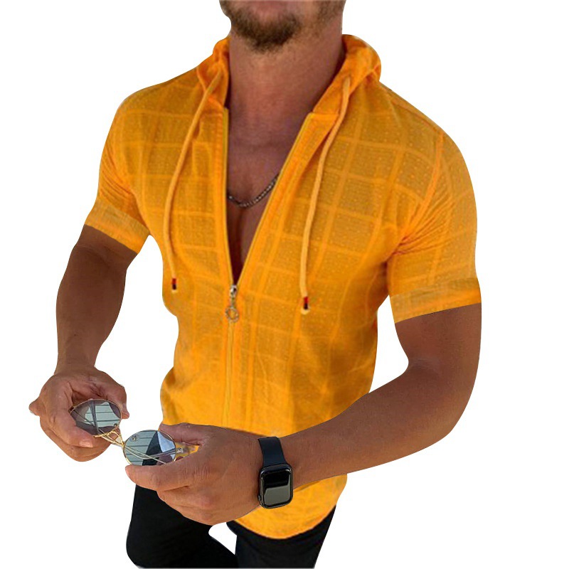 Men's Gender Men's Solid Color T-shirt Men's Clothing