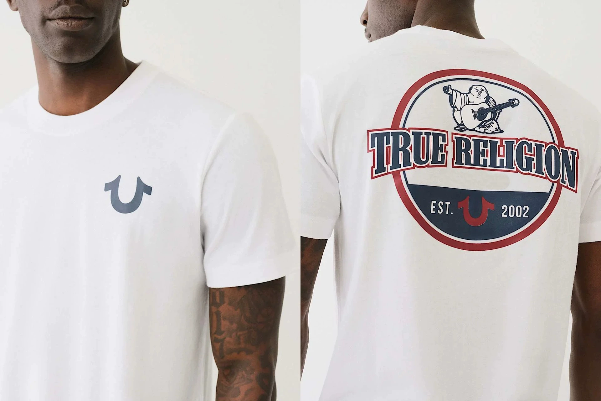 Футболка True Religion женская, короткие рукава, мужская винтажная повседневная