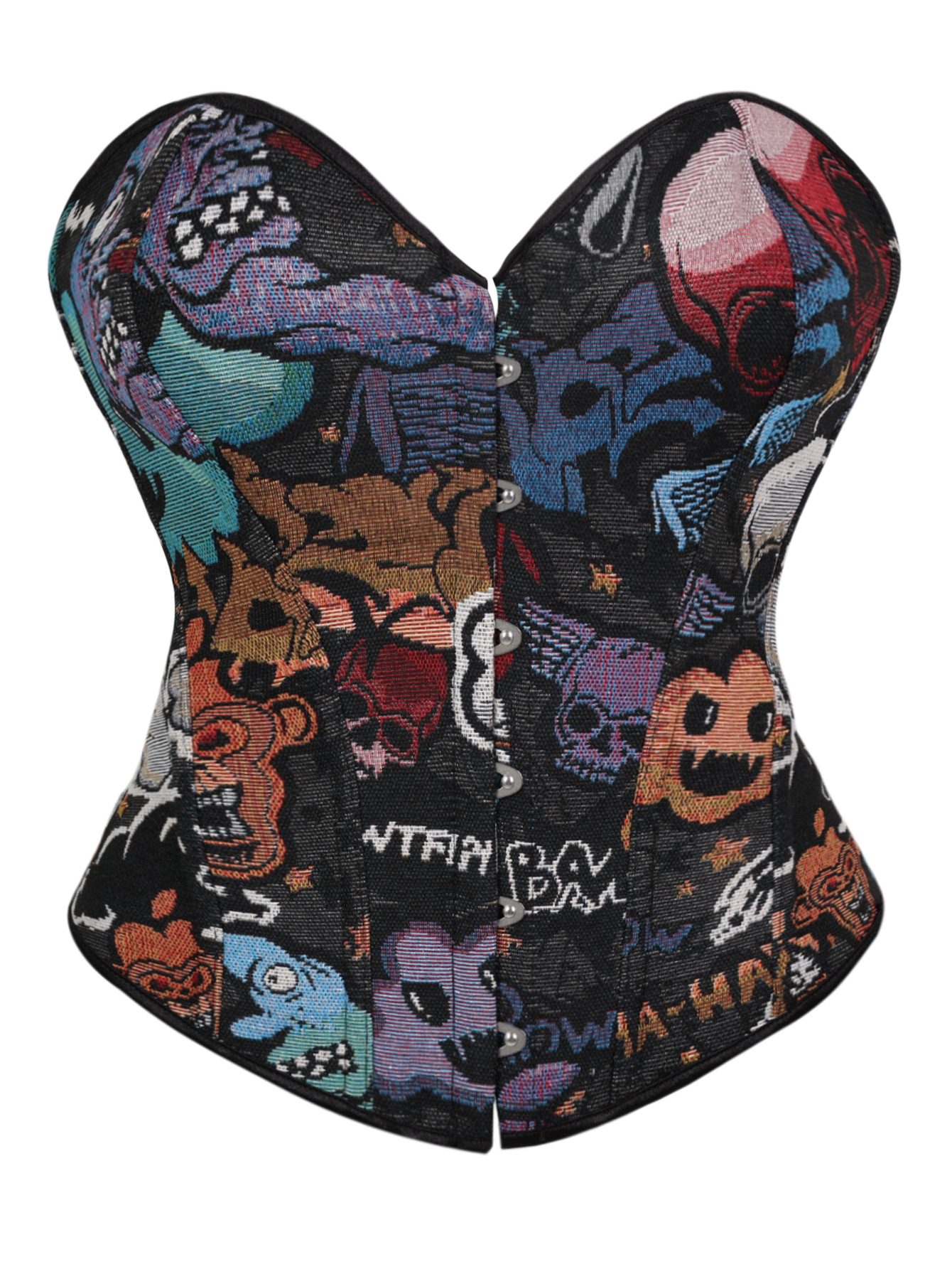 Nuevo Halloween cráneo damas corset Amazon Aliexpress temu suministro transfronterizo