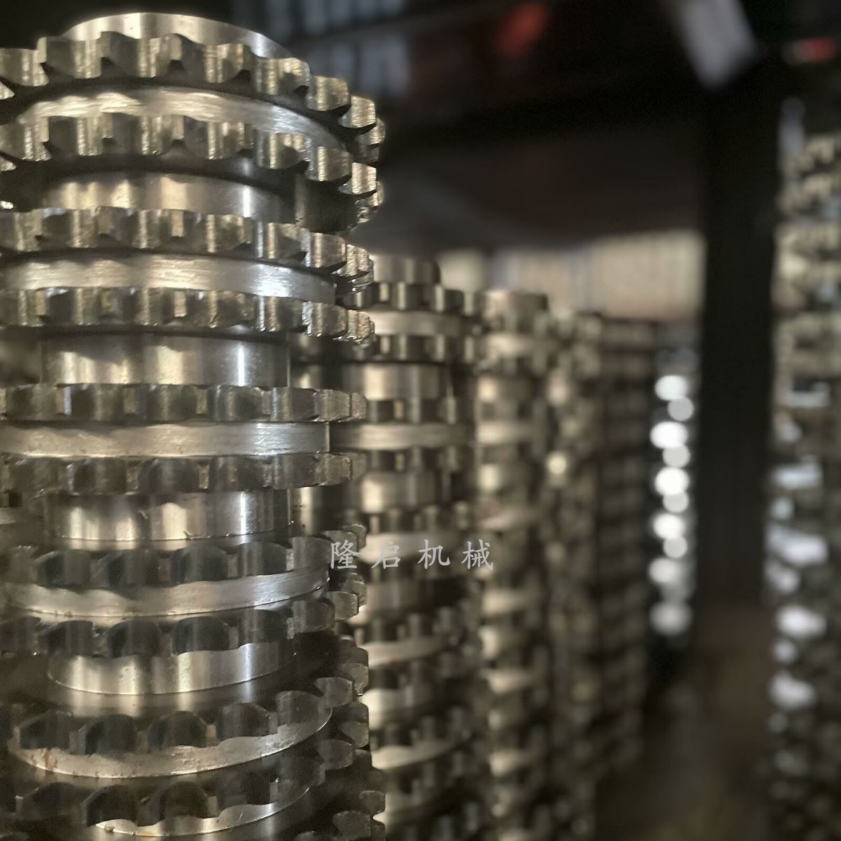 型号16A1寸链轮单排  双排   内控键槽可加工45钢