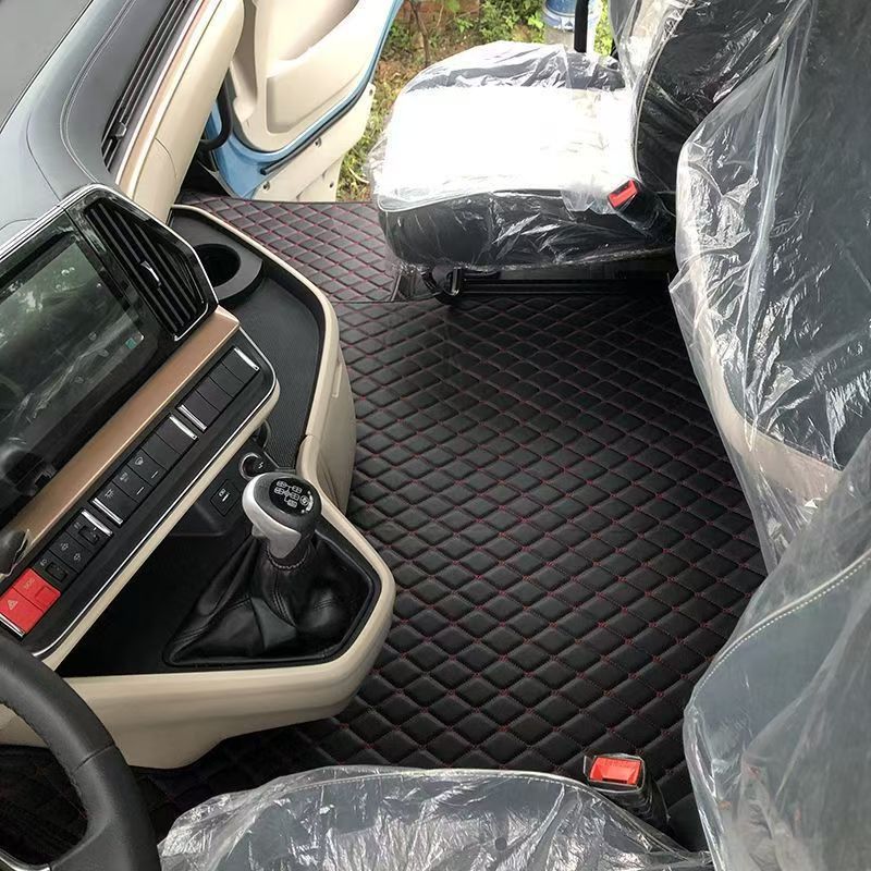 Suitable for HOWO T7H, HOWO T5G, HOWO Max, HOWO T7 truck and van floor mats, full coverage car floor mats