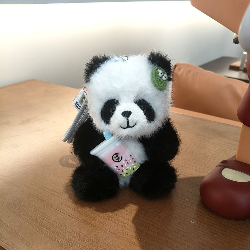 可爱大熊猫公仔毛绒玩具掌中宝小熊猫玩偶包包挂饰批发抓机娃娃|undefined