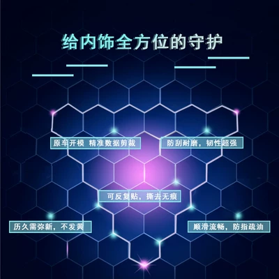 Car interior film, of Mitsubishi L200 Central Control Air