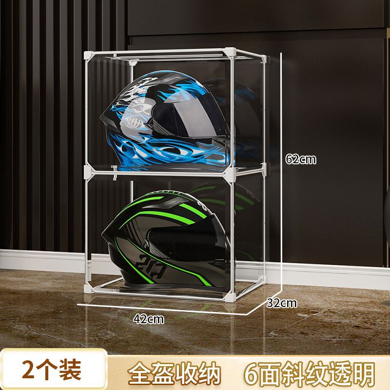 ヘルメット収納棚オートバイ帽子家庭用手作り棚ヘルメット展示箱機関車装備置架ヘルメット棚|undefined