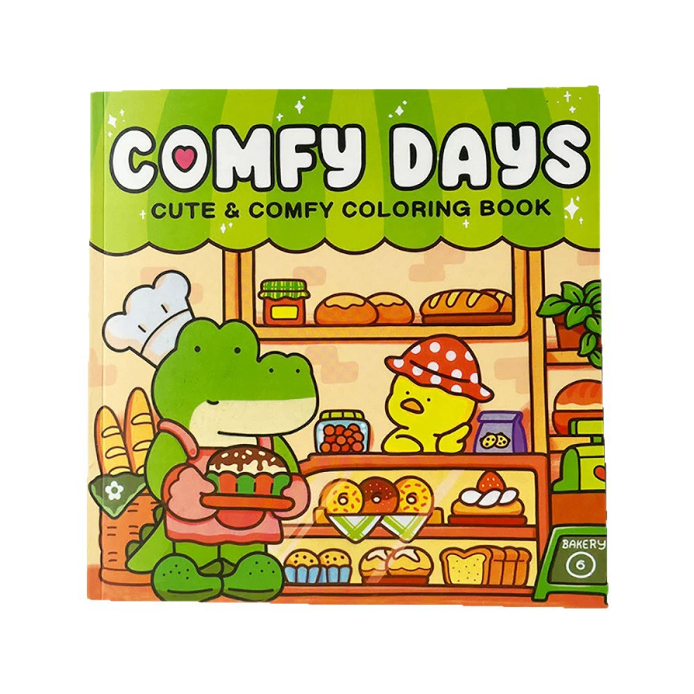 Cross-border SpookyCutieColoringBook Drawing Book Cartoon Animal Series Coloring Book Coloring Book