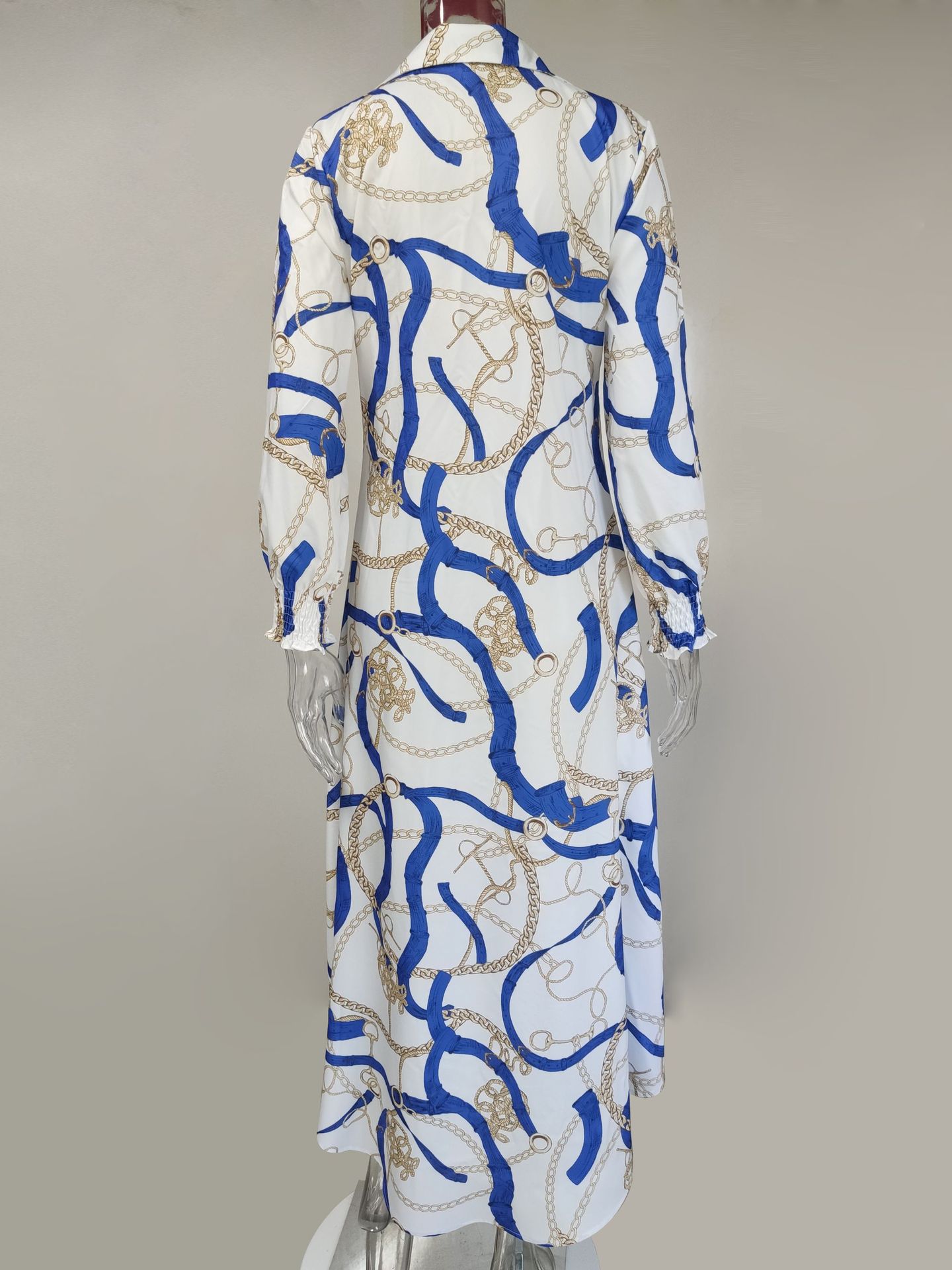 315g Weight Maxi Long Dress Dress Length Type Long Sleeve Sleeve Length Regular Dress Dresses Type Regular Sleeve Sleeve Type Polyester Fabric Type High Waist Waist Line Daily, Beach Occasion V Neck Neckline Regular Fit Fit Type Printing, Stripe, Leaves Pattern Summer, Spring Season Women's Gender Vacation Style Wholesale Women's Vacation Printing Stripe Leaves Daily Beach V Neck Long Sleeve Regular Dress 17