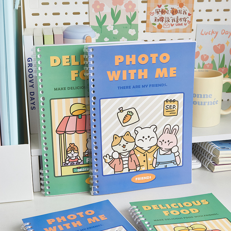 B5 libro de hojas sueltas cuaderno de línea horizontal engrosado no manual libro de ejercicios para estudiantes de escuela primaria lindo libro de hojas sueltas para estudiantes de alto nivel