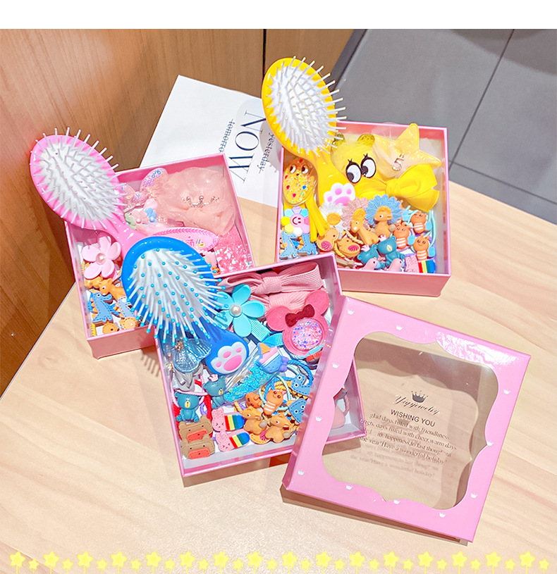 Korean Children's Hair Rope 28 Piece Set Wholesale display picture 6