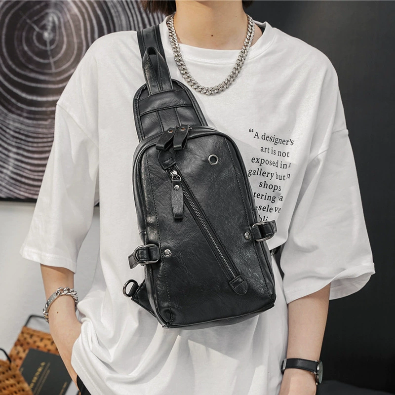 Fashionable chest bag for traveling, bag strap one shoulder, backpack, wholesale, Korean style