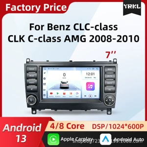 Mercedes-Benz CLC W203 AMG üçün 7 düymlük Android GPS MP5 naviqasiya pleyeri