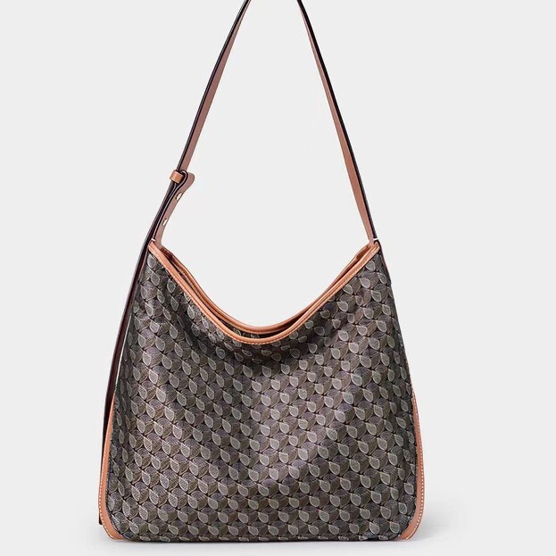 Lucky Charm Hobo Bag, Monogram Bag, Shoulder Handbag, Crossbody Bag, Unisex Underarm Bag, Large Capacity Vintage Women's Bag