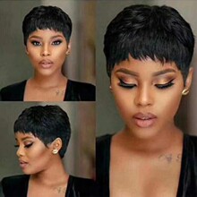 ŷ����ó�ٷ�ȫ�������˷������ͷ��Short Pixie Cut Human Hair