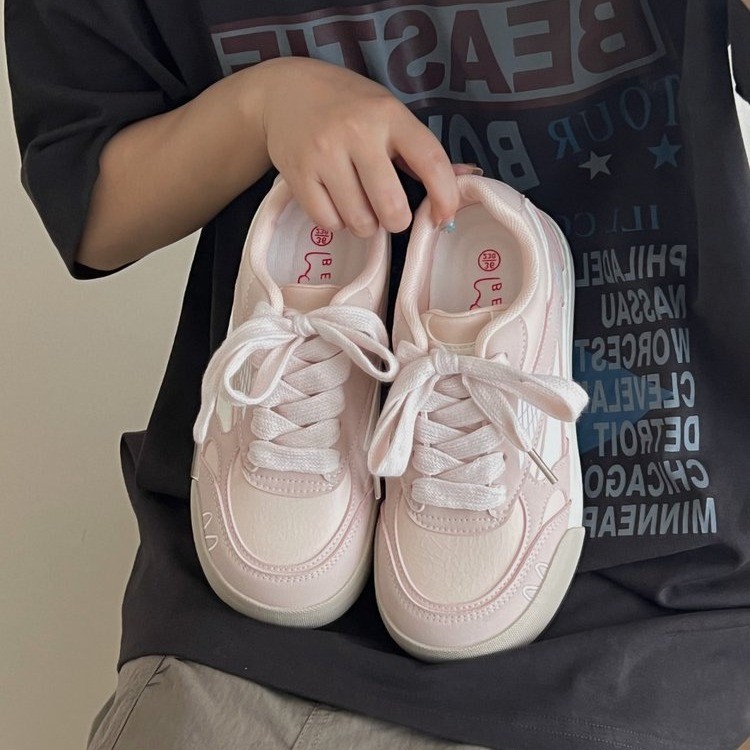Baer retro puerto zapatos de skate para mujeres 2025 verano nuevo calzado casual universal nicho zapatos de moda de mujer plana