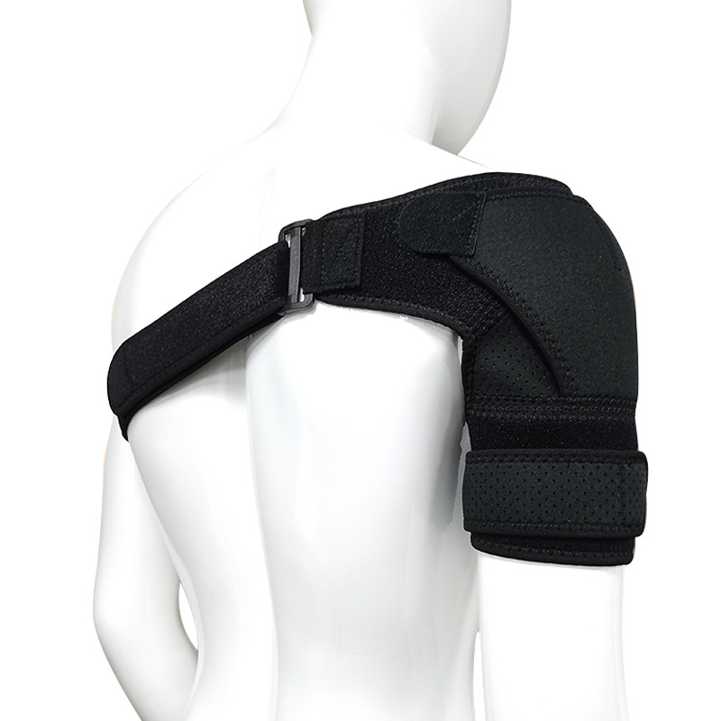 Correa de hombro ajustable presión izquierda y derecha universal anti-tensión almohadilla de hombro protección del hombro Correa deportiva puede agregar bolsa de hielo