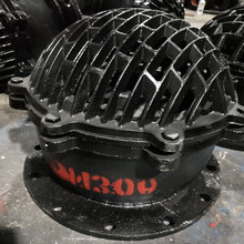 入口吸水法兰底阀 水上式底阀 喇叭口底阀 自吸泵底阀H42X DN300