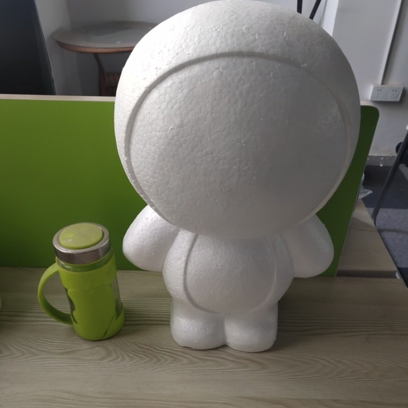 Oso de espuma directo de fábrica blanco DIY material de arreglo floral hecho a mano Día de San Valentín Rosa oso con juguete