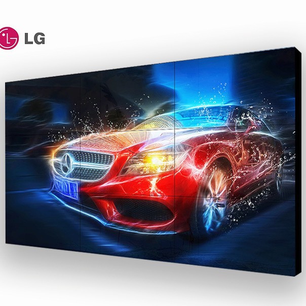 原厂55寸LG液晶拼接屏视频会议拼接监视器广角可视监控显示屏