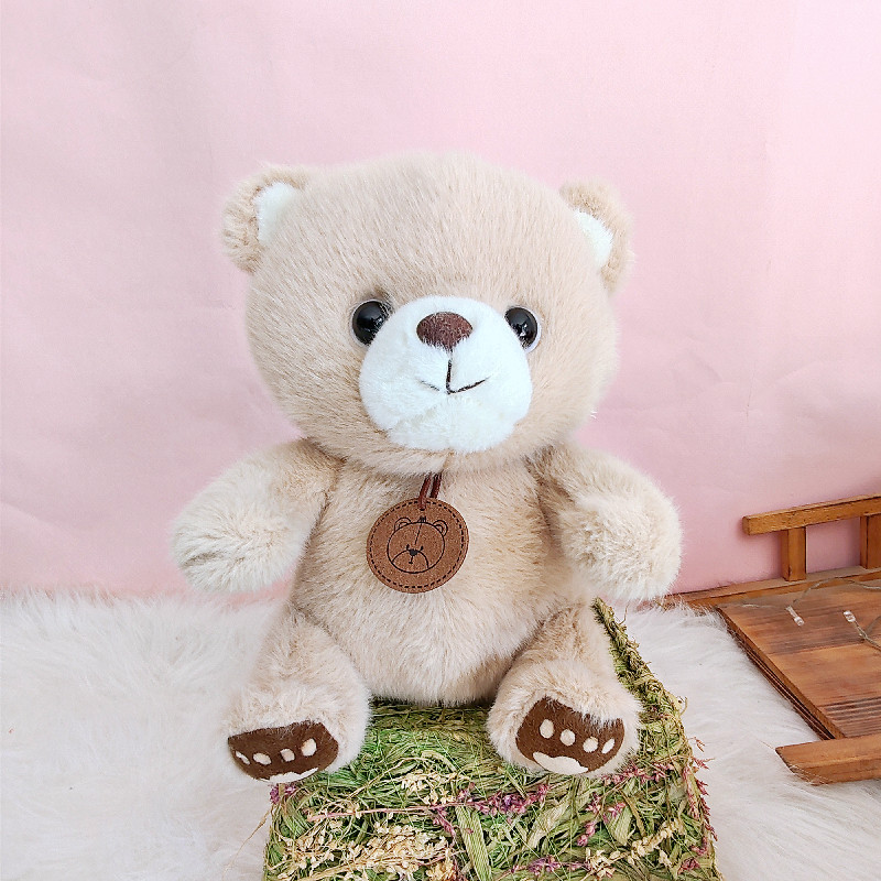 Lindo peluche de animal de peluche, conejo zanahoria, panda, animal de peluche, muñeco de compañía para niños, muñeco de compañía para escritorio