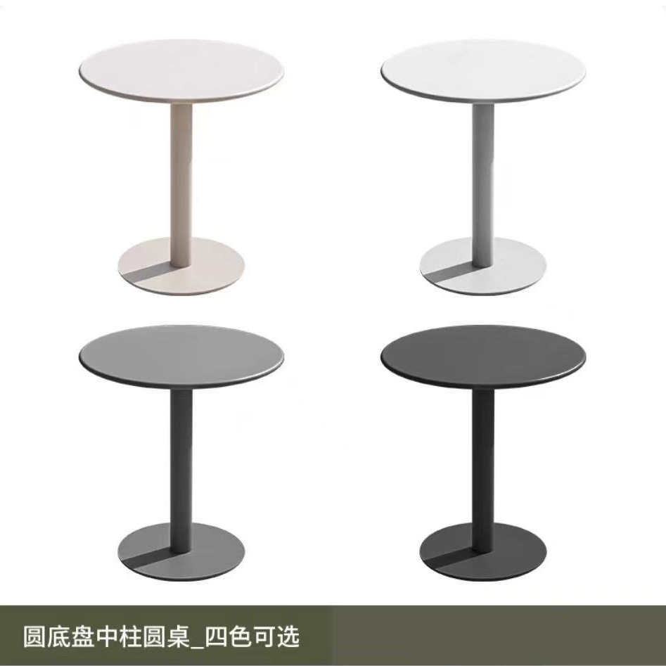 Mesa y silla al aire libre Combo Villa Jardín Nórdica Terraza Mesa Mesa de comedor Silla de comedor de cordón Diseñador de patio Mesa de balcón al aire libre