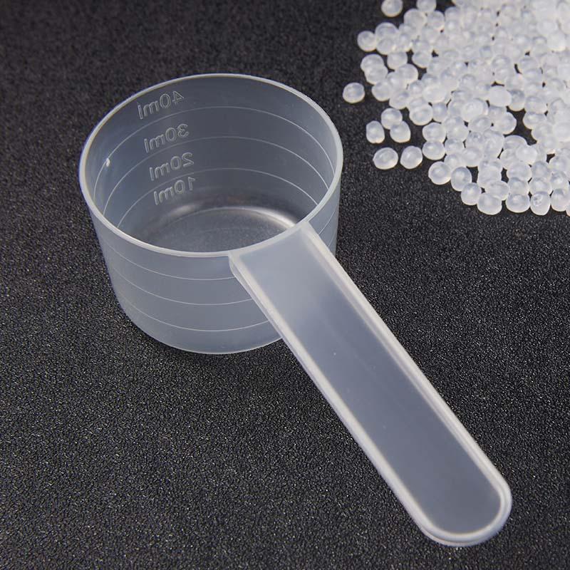 プラスチック計量スプーンプラスチック液体計量カップ洗剤スプーンプラスチックゲルマスクスプーンスケールベーキングツールスプーン|undefined