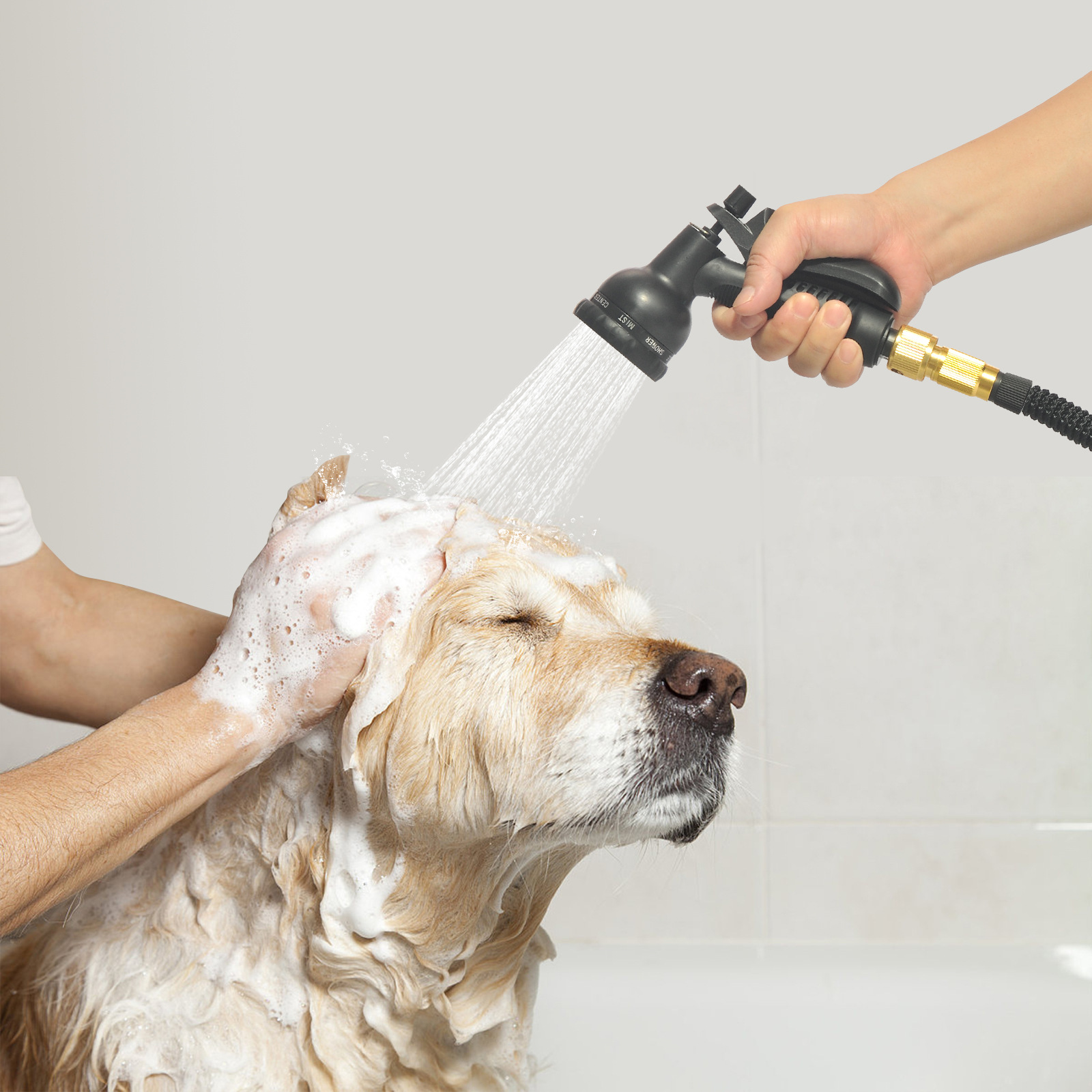 防爆裂花园园林3倍伸缩水管 家用高压洗车水枪浇花软管