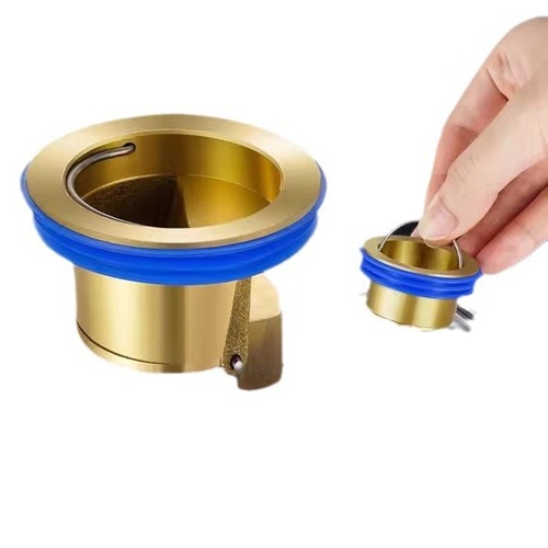 Sanitary sewer odor prevention cover, universal copper core drain pipe, anti-mosquito toilet odor remover