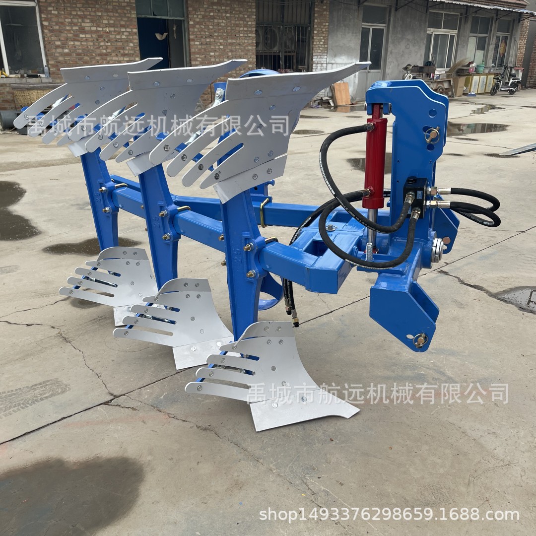 45-70马力拖拉机带的3铧犁 325，425型液压翻转深翻犁 耕深30公分