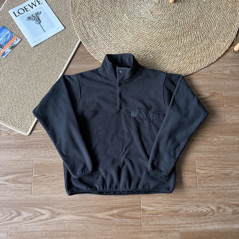 Spring and Autumn New Style Ba Ping Outdoor Double-Sided Fleece Color-Blocked Stand Collar Pullover for Men and Women C23001 Spring and Autumn New Style Ba Ping Outdoor Double-Sided Fleece Color-Blocked Stand Collar Pullover for Men and Women C23001