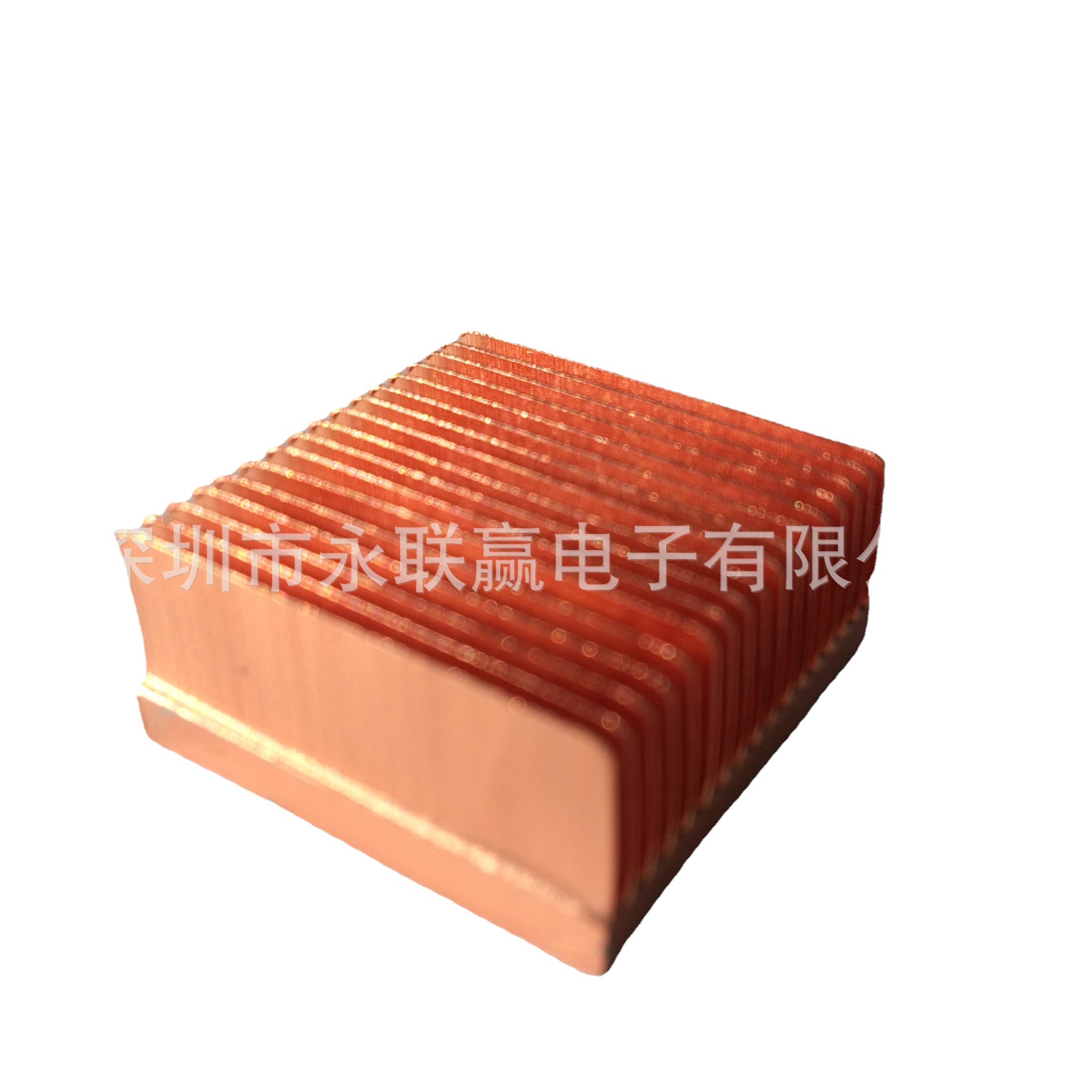 厂家直供电子散热片 铜散热片 电源散热片