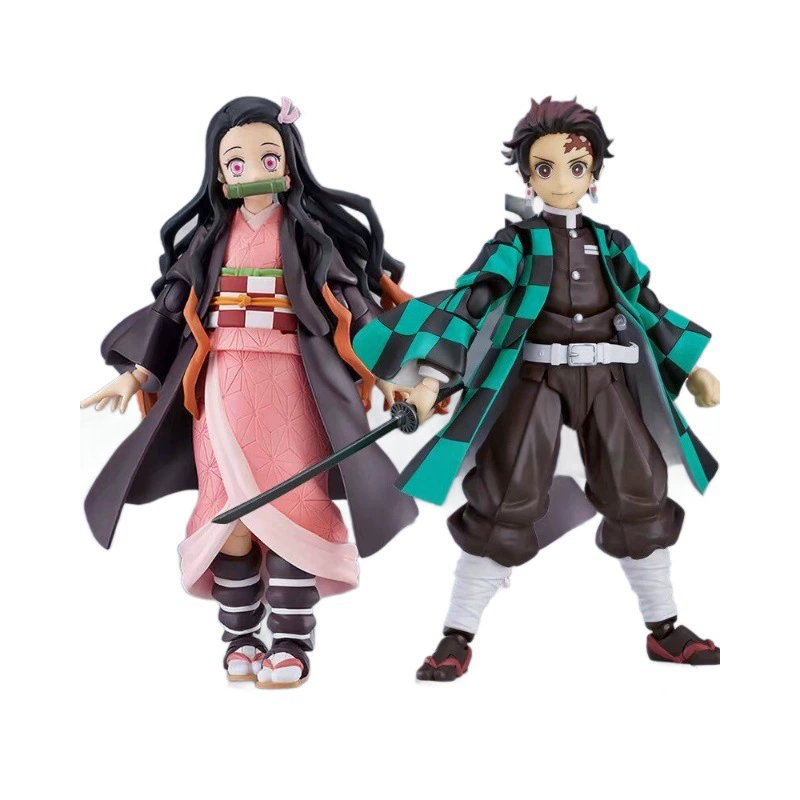 大模丸 Demon Slayer: Kimetsu no Yaiba 498-DX Tanjiro 508-DX Nezuko movable Nendoroid figure