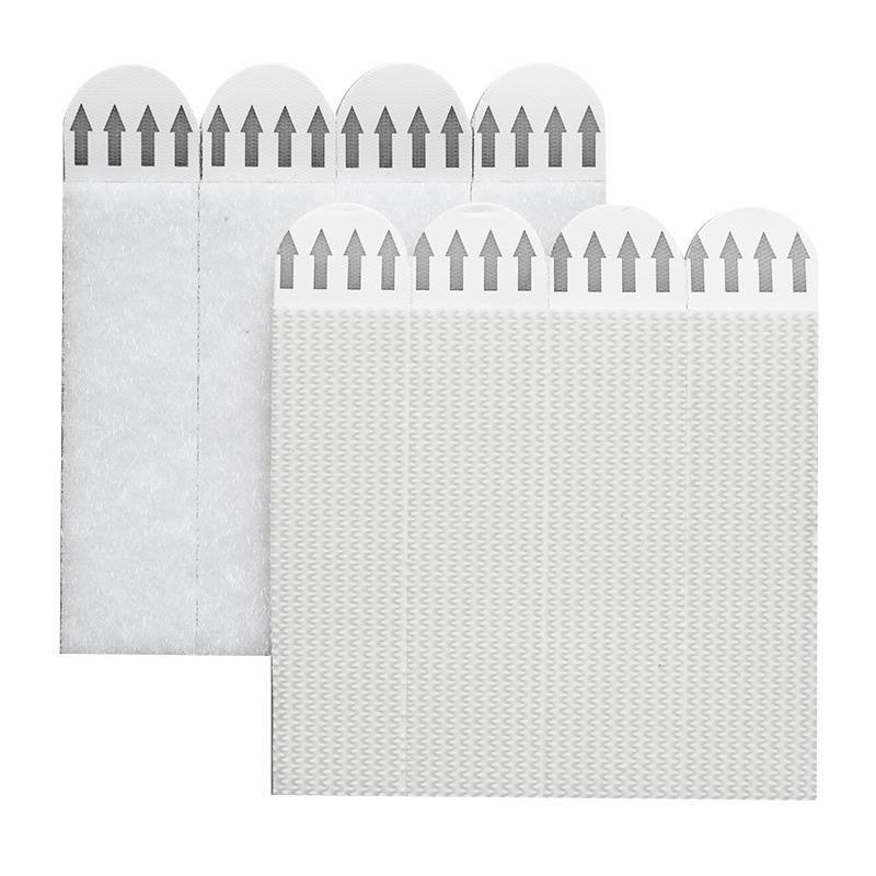En stock blanco extraíble fijo fácil de tirar cinta adhesiva de doble cara sin pegamento dejado sin daño Pared sin clavos sin costuras marco de fotos pegamento hebilla mágica