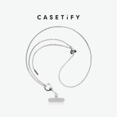 革式リストバンドショルダーストラップ小さなストラップCASETiFY携帯電話真珠香風チェーン金属愛スタイル斜め