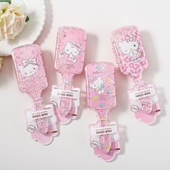 Cross-border foreign trade cute little girl children's comb KT cat air cushion comb cartoon Sanrio big-eared dog hair salon airbag comb