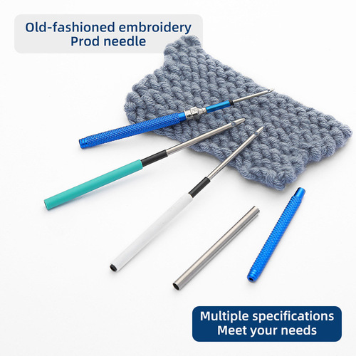 Wholesale stamp pens for home use with multiple specifications, interchangeable heads, stamp embroidery stamps, Russian stamp pens, hand-made embroidery needles