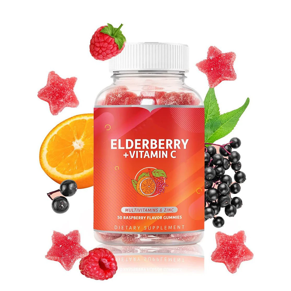 Горячие трансграничные продажи жевательных конфет с бузиной доступны на складе и могут быть изготовлены по заказу (OEM).