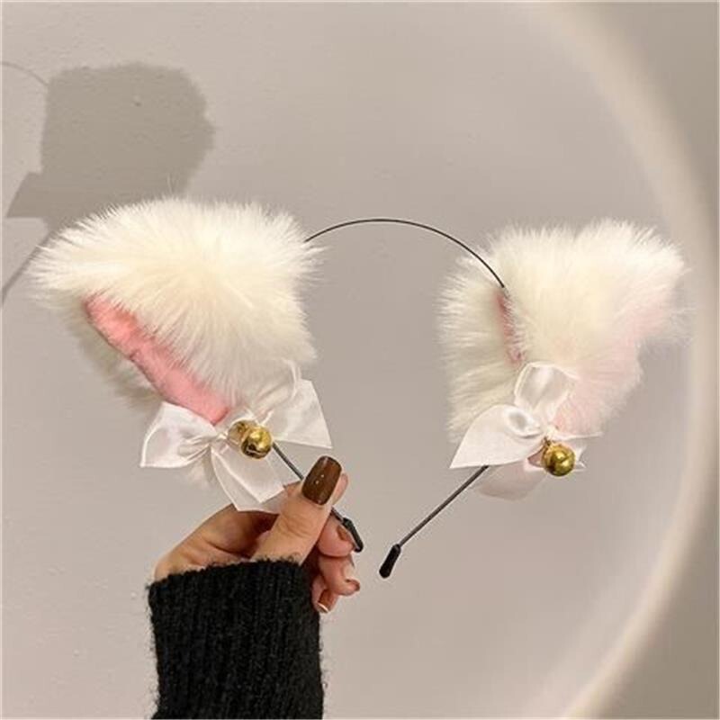 二次元ロリータカチューシャカチューシャ女性猫耳ヘアピンコスプレコミック展示ロリータメイドカチューシャ頭飾り|undefined
