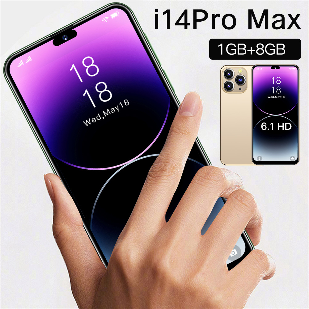 i14proMax跨境低价现货3G安卓1+8智能手机 6.1寸胶囊屏外贸代发