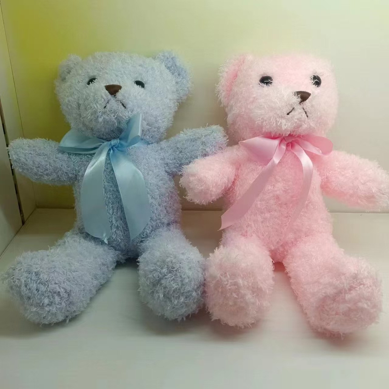 Blue, with little bears