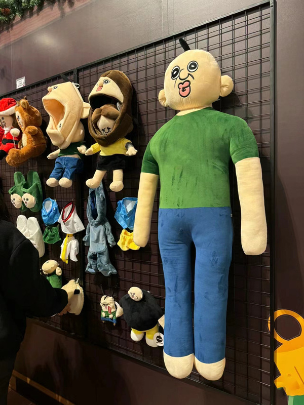 国境を越えた漫画のぬいぐるみ、かわいいバンバンとユジの周辺人形、表情枕、小さなペンダント、帽子、鉛筆バッグ|undefined